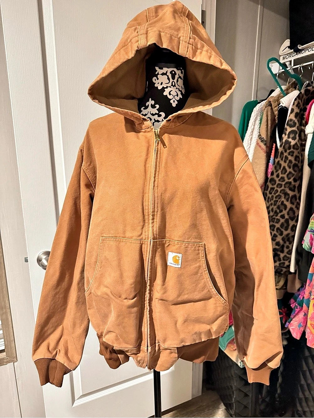 Carhartt Iconic J140 Firm Duck Active Jac J140 Firm Duck Active Jacket Brown